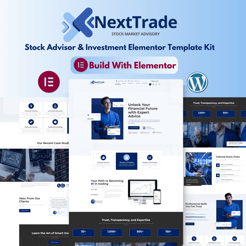 NextTrade-Stock Advisor & Investment Elementor Template Kit (1) NextTrade-Stock Advisor & Investment Elementor Template Kit