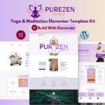 PureZen-Yoga & Meditation Elementor Template Kit