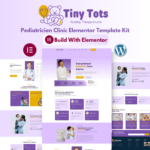 Tiny Tots-Pediatrician Clinic Elementor Template Kit