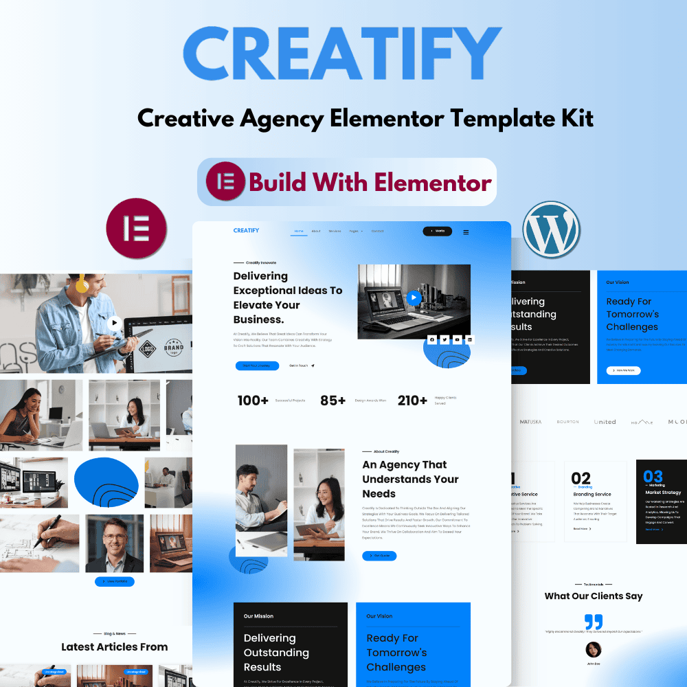 _Creatify - Creative Agency Elementor Template Kit Creatify - Creative Agency Elementor Template Kit