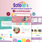 Scholara – Education & School Template Kit
